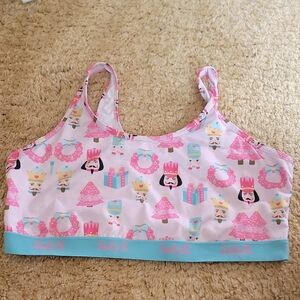 JadyK Christmas Sports Bra